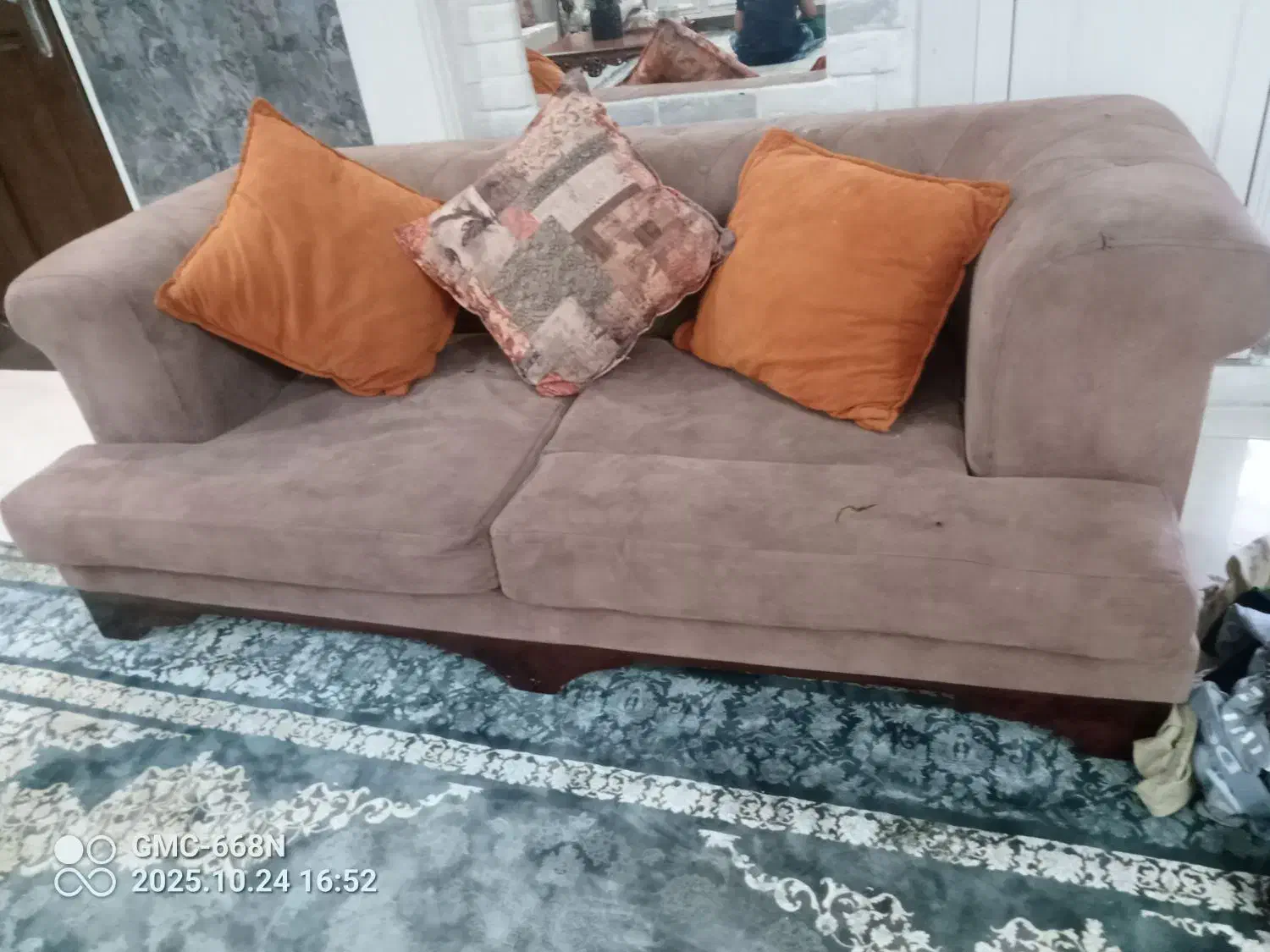 مبل راحتی ۵نفره|مبلمان خانگی و میز عسلی|تهران, خرمشهر|دیوار