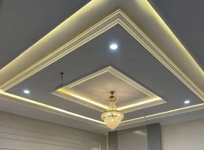 گچ کاری وابزار ودورلامپ وخورده کاری|خدمات پیشه و مهارت|هشتگرد, شهرک ولیعصر (مصلی)|دیوار