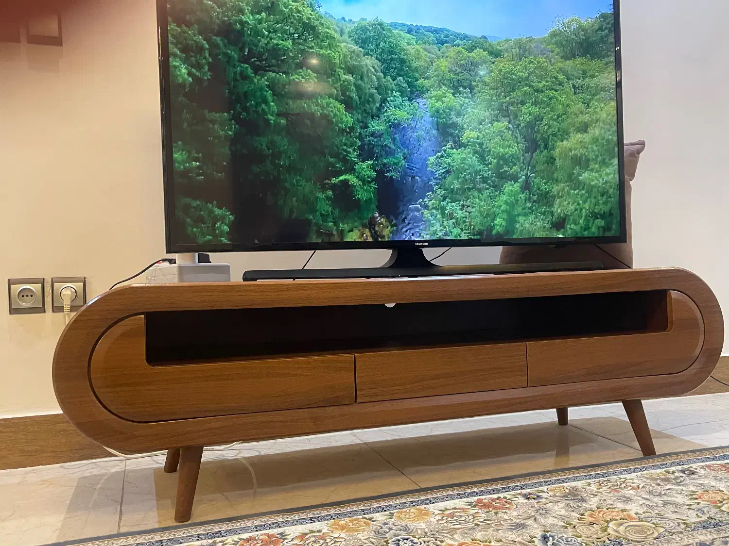 میز تلویزیون چوبی کلاسیک و مدرن|میز تلویزیون|بابل, |دیوار