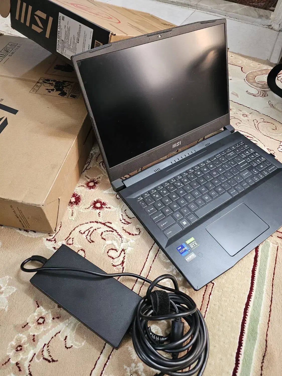 فروش لب تاپ MSI مدل katana GF66 12UGSK در حد نو|رایانه همراه|تهران, نجات اللهی|دیوار