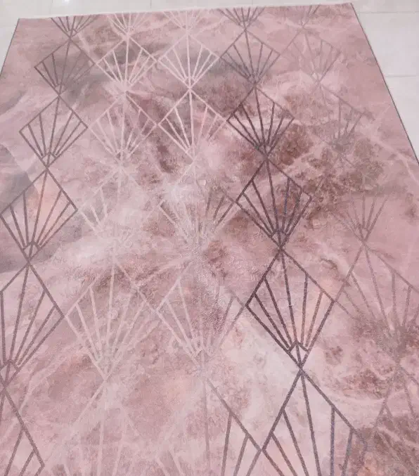 پتو فرش ۶ متری آبرنگی درحد نو|فرش|ایوان, |دیوار