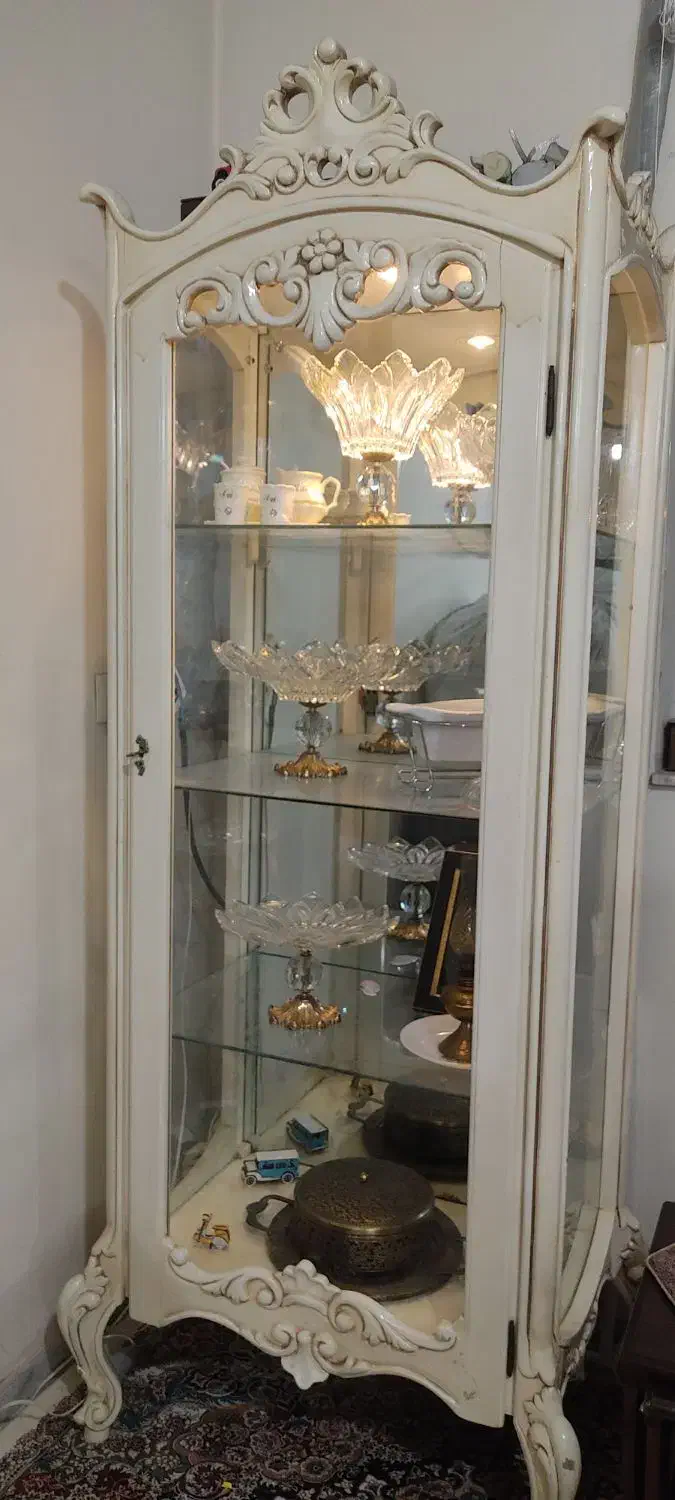 بوفه چوبی|بوفه، ویترین، کنسول|گرگان, |دیوار