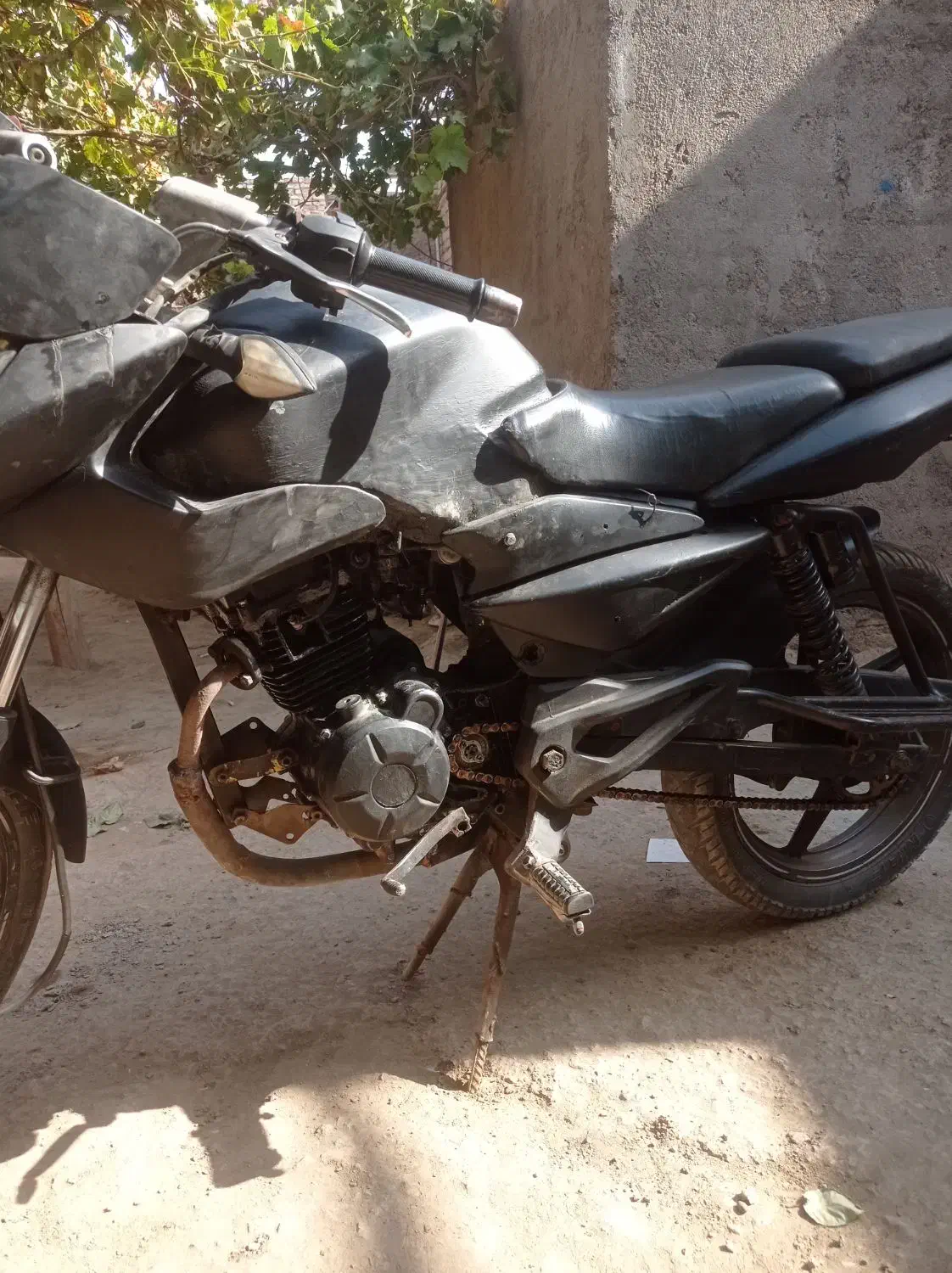 موتور باجاج پالس 135cc معاوضه  موتور  باخرز|موتورسیکلت|تربت جام, معدآباد|دیوار