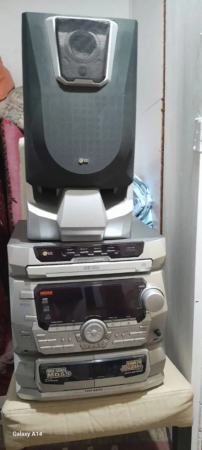 یک دستگاه ال جی سی دی خور ونوارخور|سیستم صوتی خانگی|رستمآباد, |دیوار