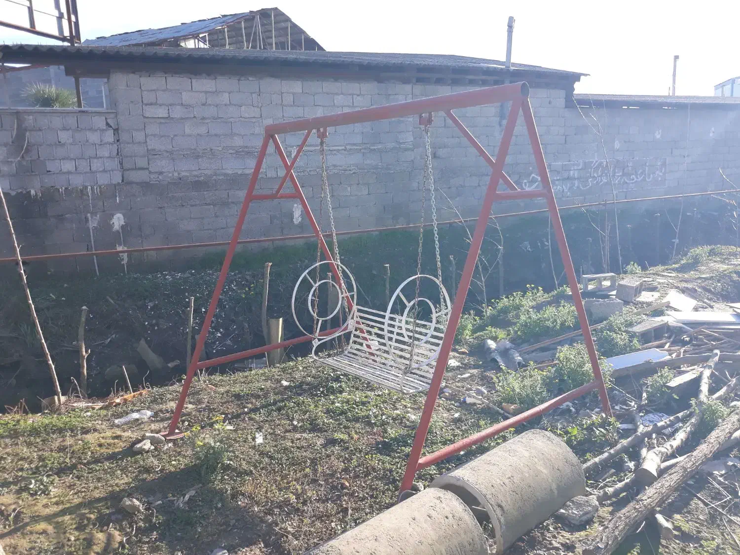 تاب آهنی|اسباب و اثاث بچه|صومعه‌سرا, |دیوار