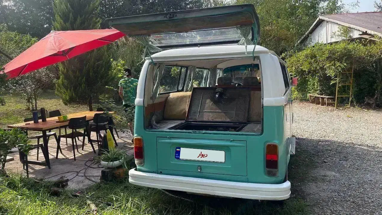 فولکس واگن تی ۲ t2 دو برگ سند|خودرو کلاسیک|تهران, آسمان|دیوار