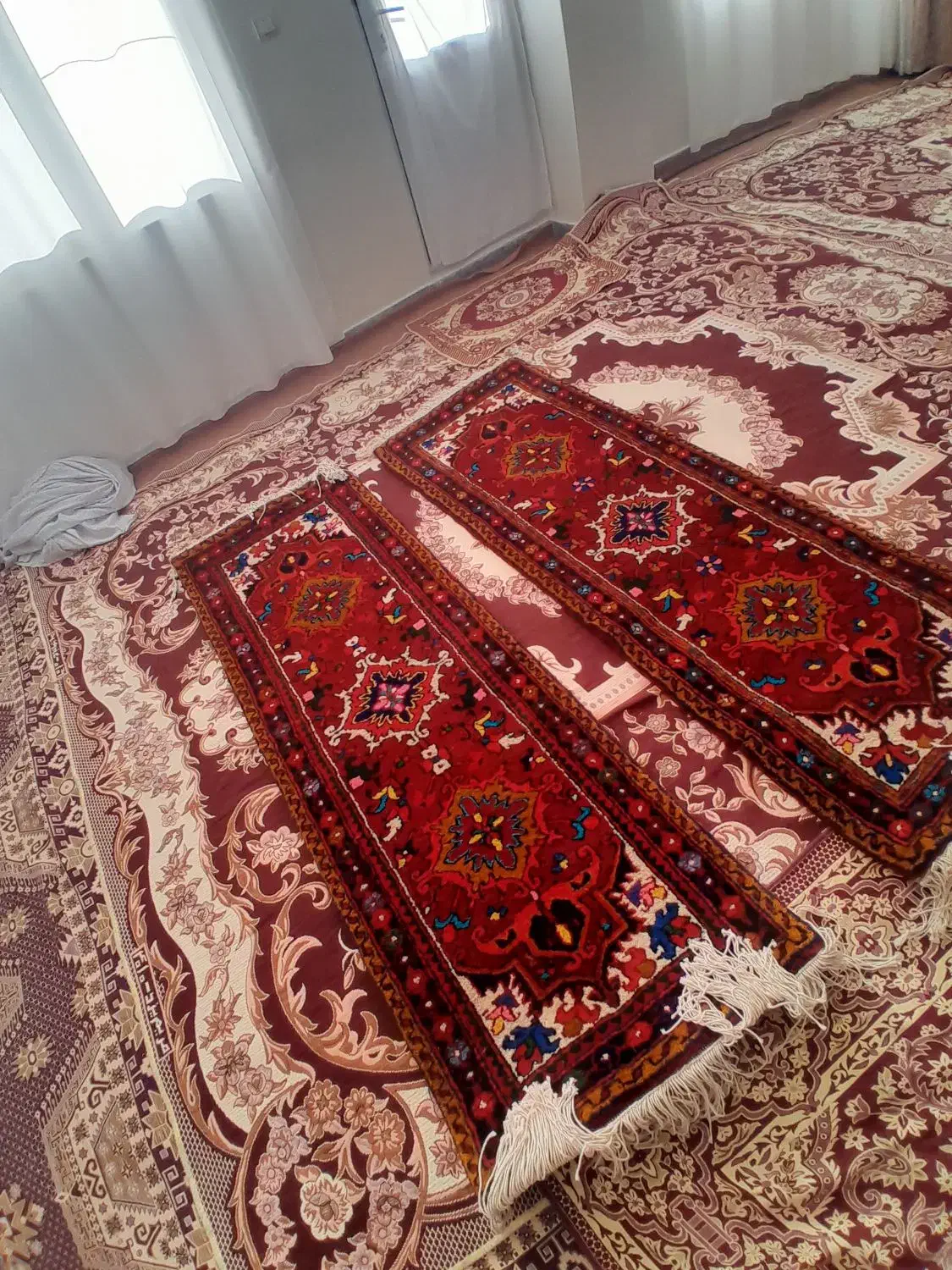 ۲ عدد فرش|فرش|اهر, |دیوار