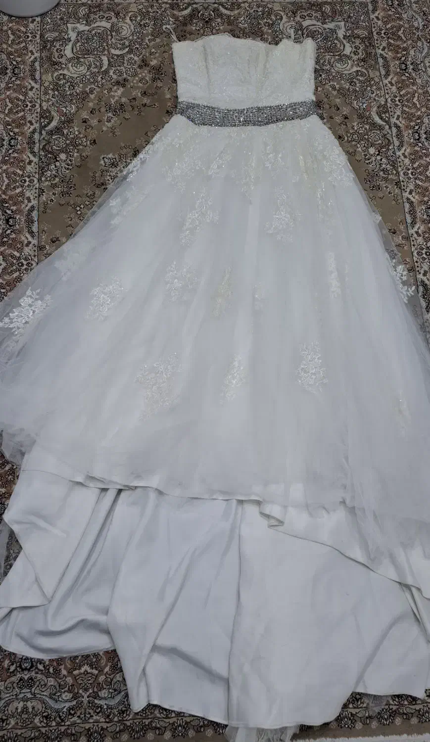 لباس عروس دکلته|لباس|تهران, شارق|دیوار