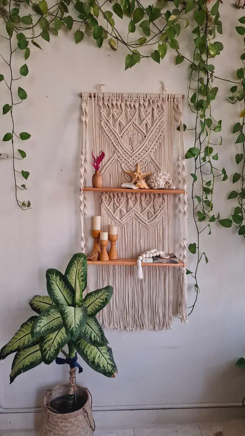 مکرومه هنر دست|صنایع دستی و سایر لوازم تزئینی|قدس, شهر‌قدس|دیوار