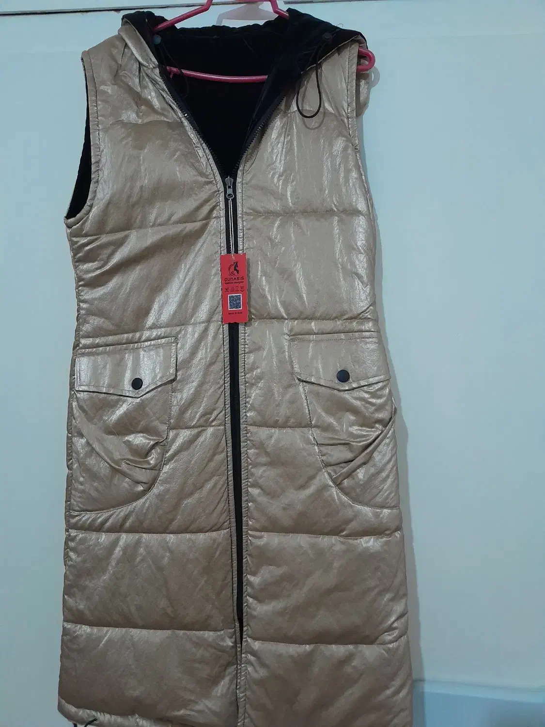 پافر دو رو جنس سیلیکنی خارجی نو نو استفاده نشده|لباس|پیر بکران, |دیوار