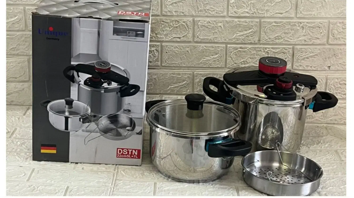 زودپز دوقلو یونیک اصل و رویال|ظروف پختوپز|نورآباد, |دیوار