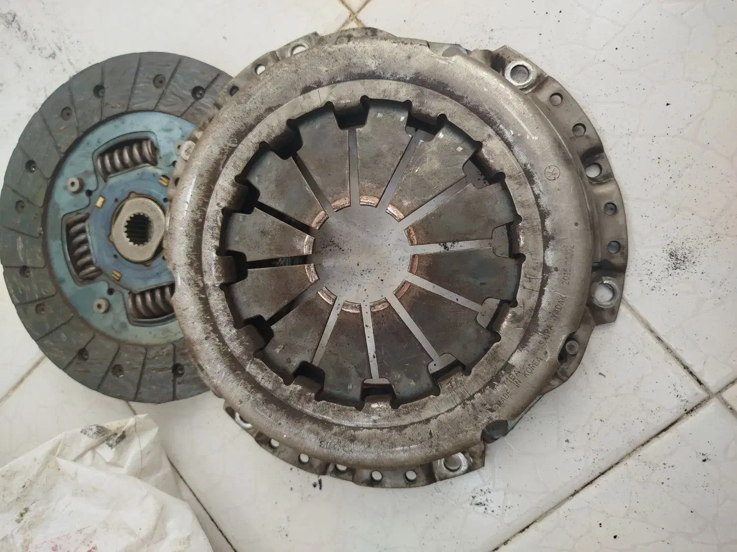 صفحه کلاچ تیبا جک پژوی|قطعات یدکی و لوازم جانبی|قرچک, باقرآباد|دیوار