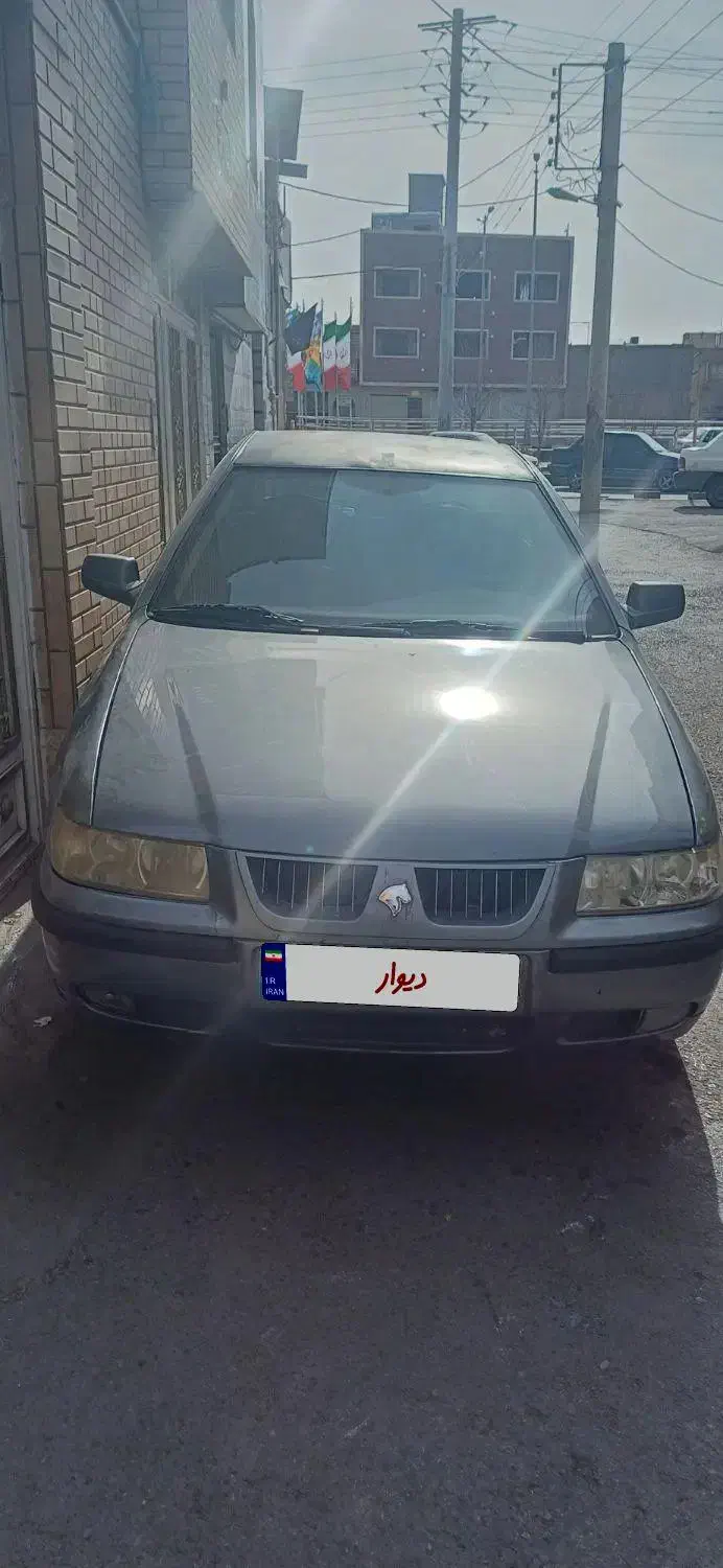 سمند۸۶ دوگانه فابریک|خودرو سواری و وانت|قم, نیروگاه|دیوار