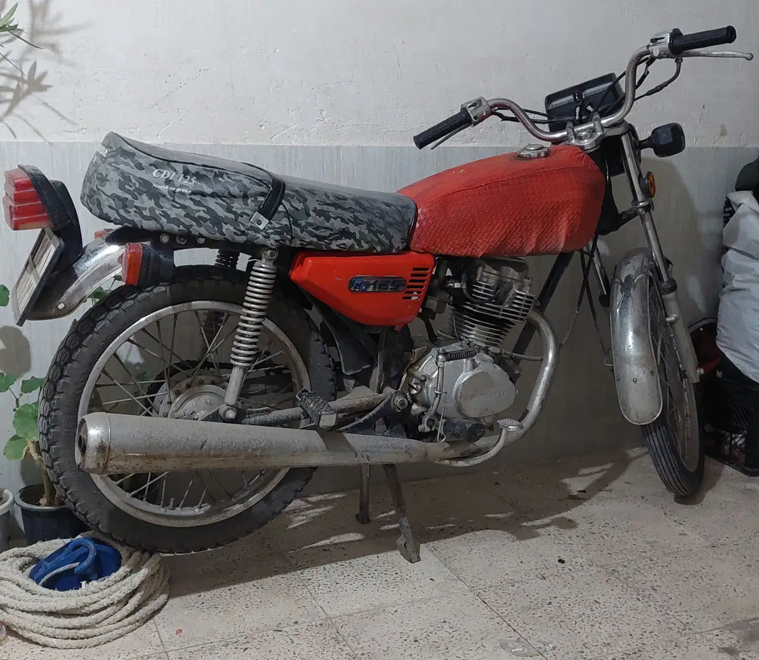 موتور ۱۲۵ کیوان مدل ۸۳|موتورسیکلت|ابهر, |دیوار