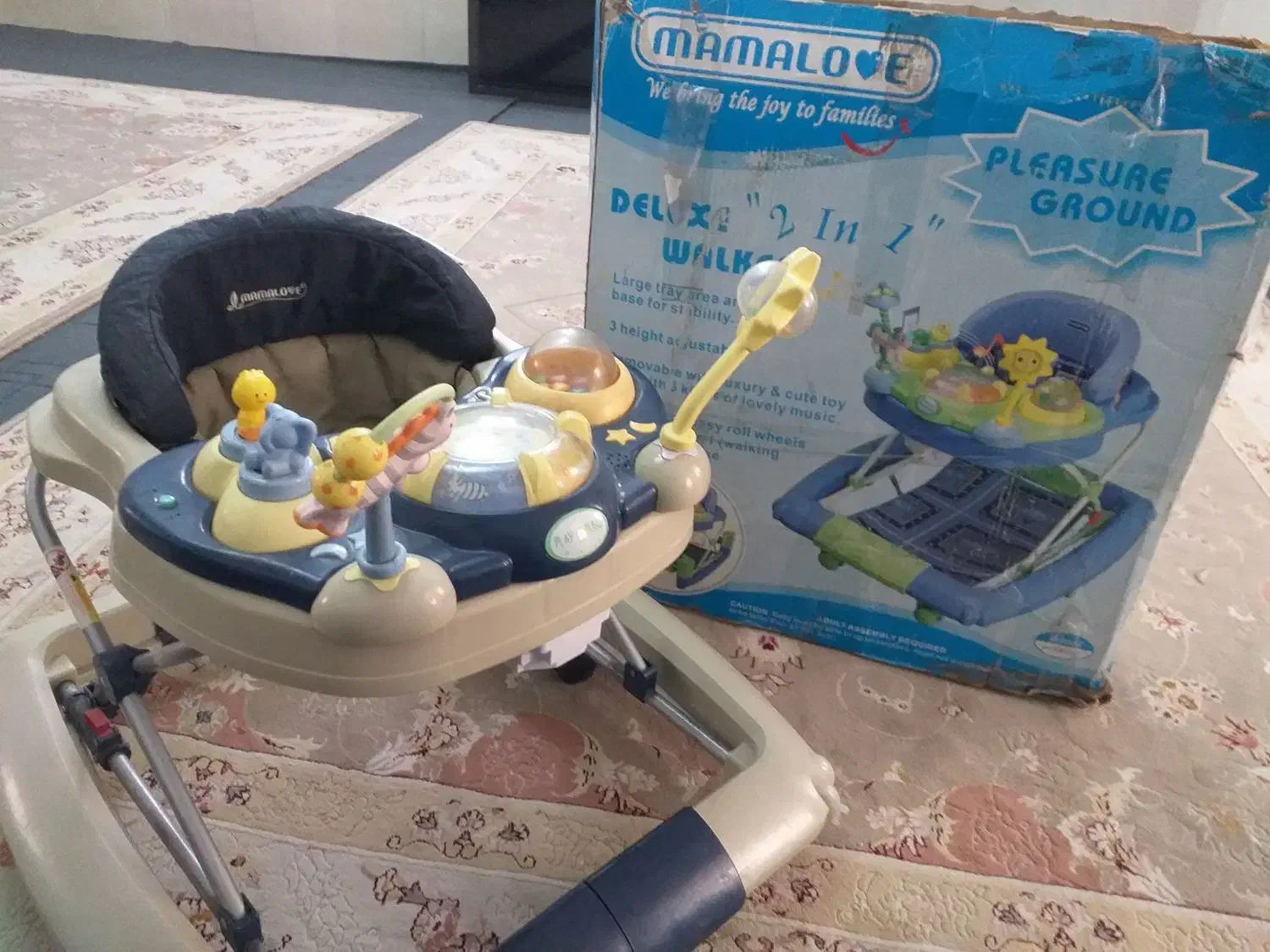 روروئک به همراه شکم بند نوزاد|کالسکه و لوازم جانبی|بهارستان, |دیوار