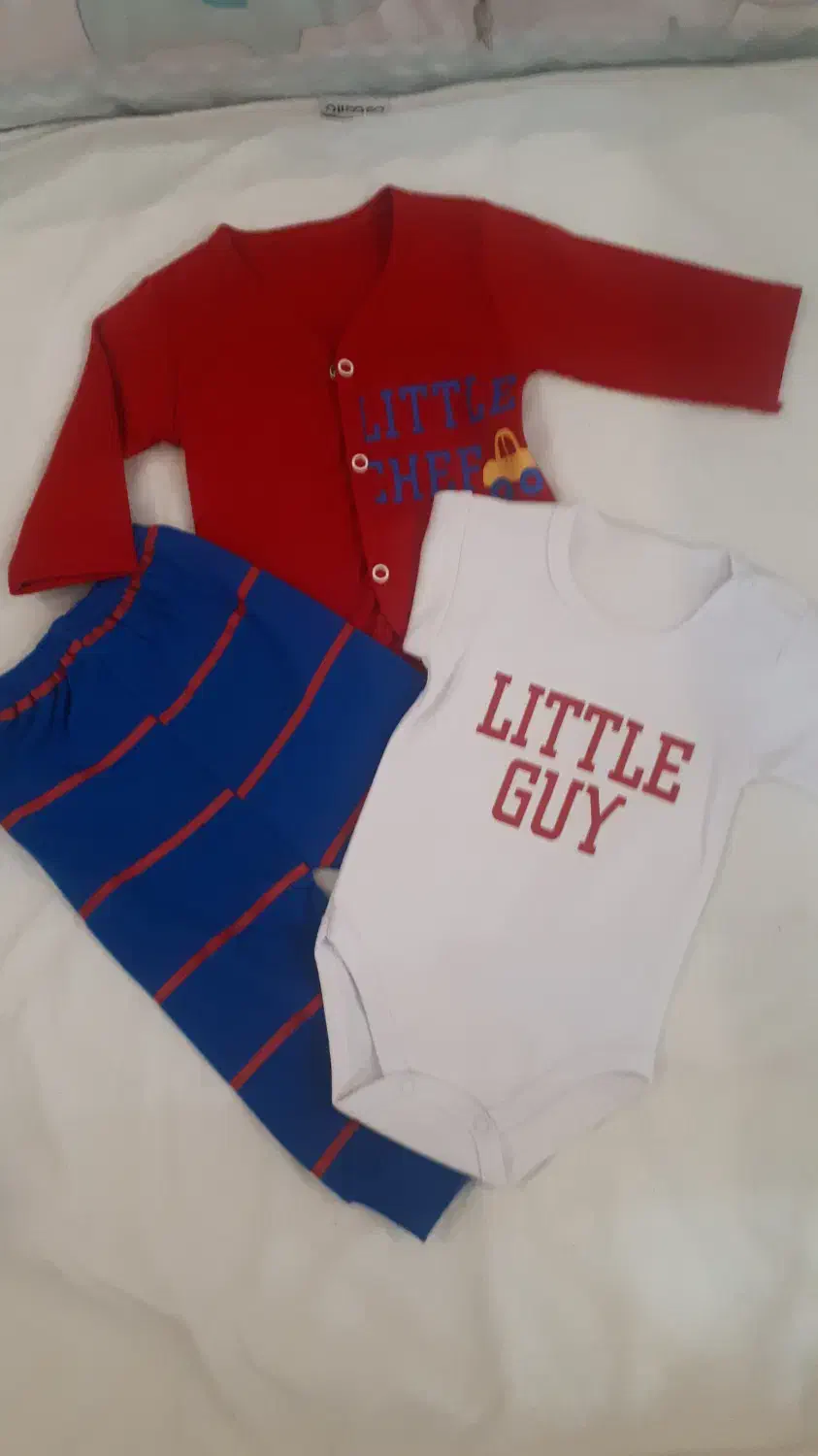 ست سه تیکه نوزادی نو|کفش و لباس بچه|شیراز, بعثت|دیوار