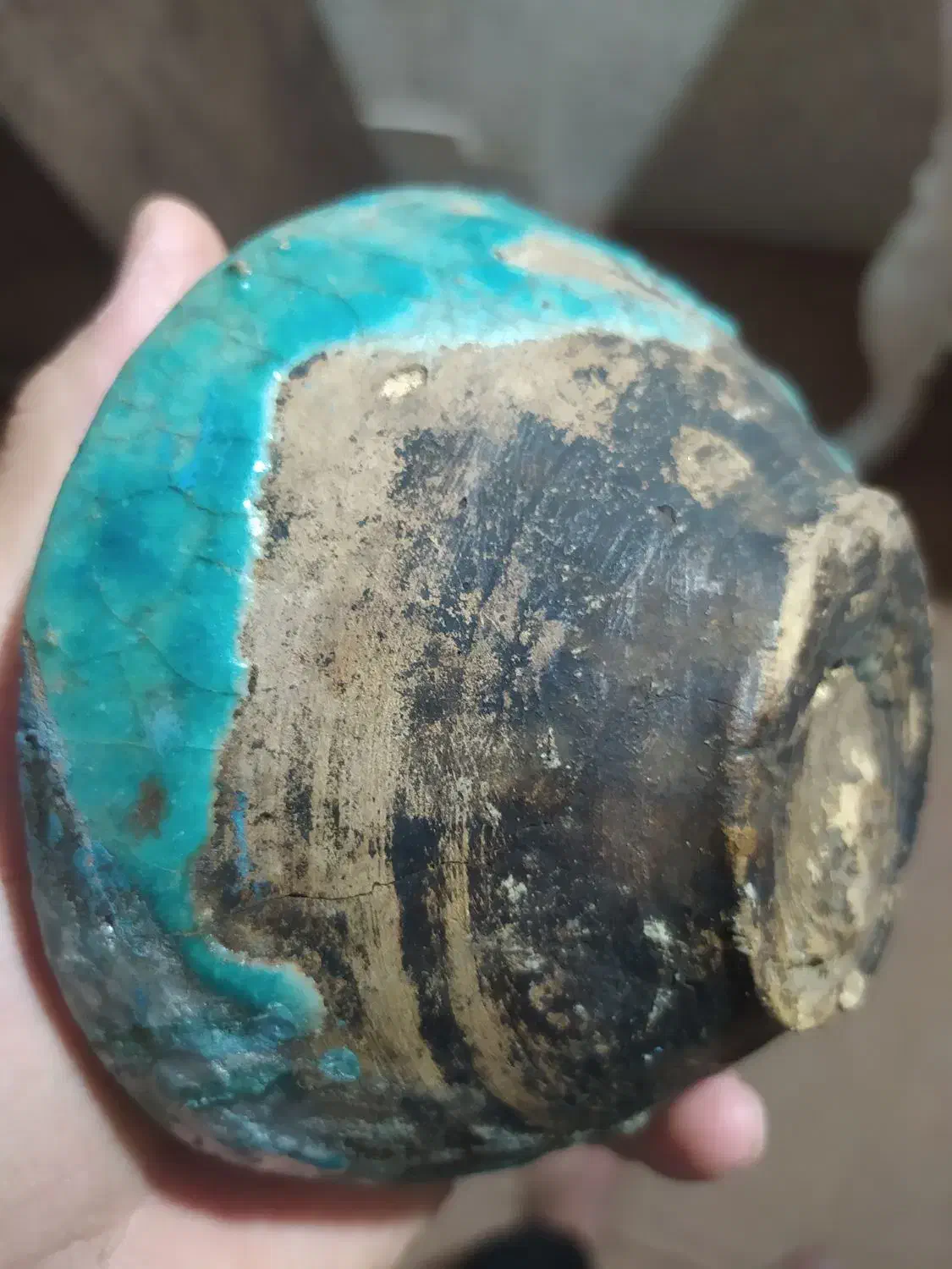 پیاله قدیمی|کلکسیون اشیاء عتیقه|قم, ارم|دیوار