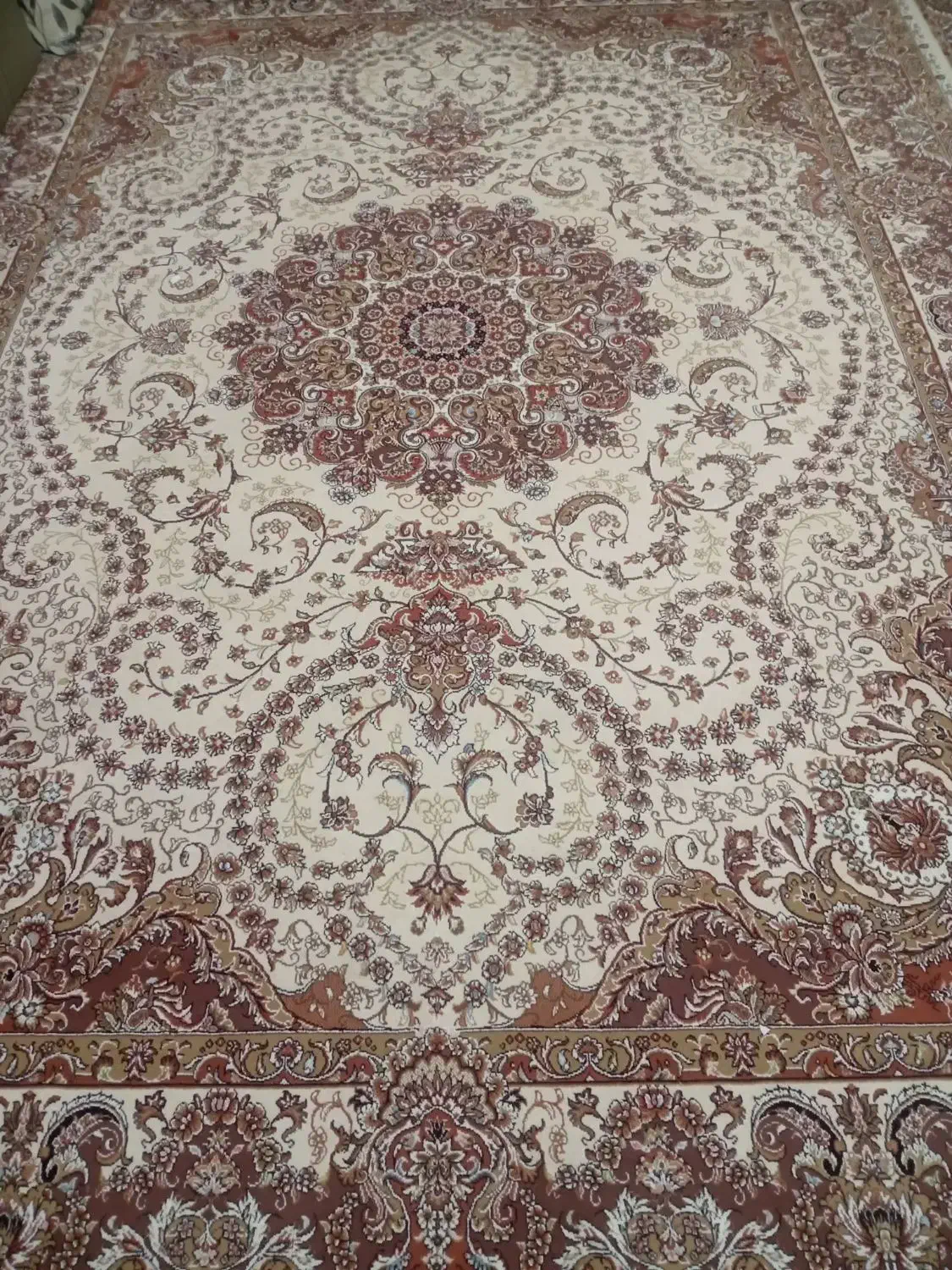 قالی دوازده متری|فرش|باغ ملک, |دیوار