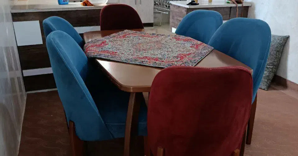 میز ناهار خوری ۶ نفره .مهریز|میز و صندلی غذاخوری|یزد, |دیوار