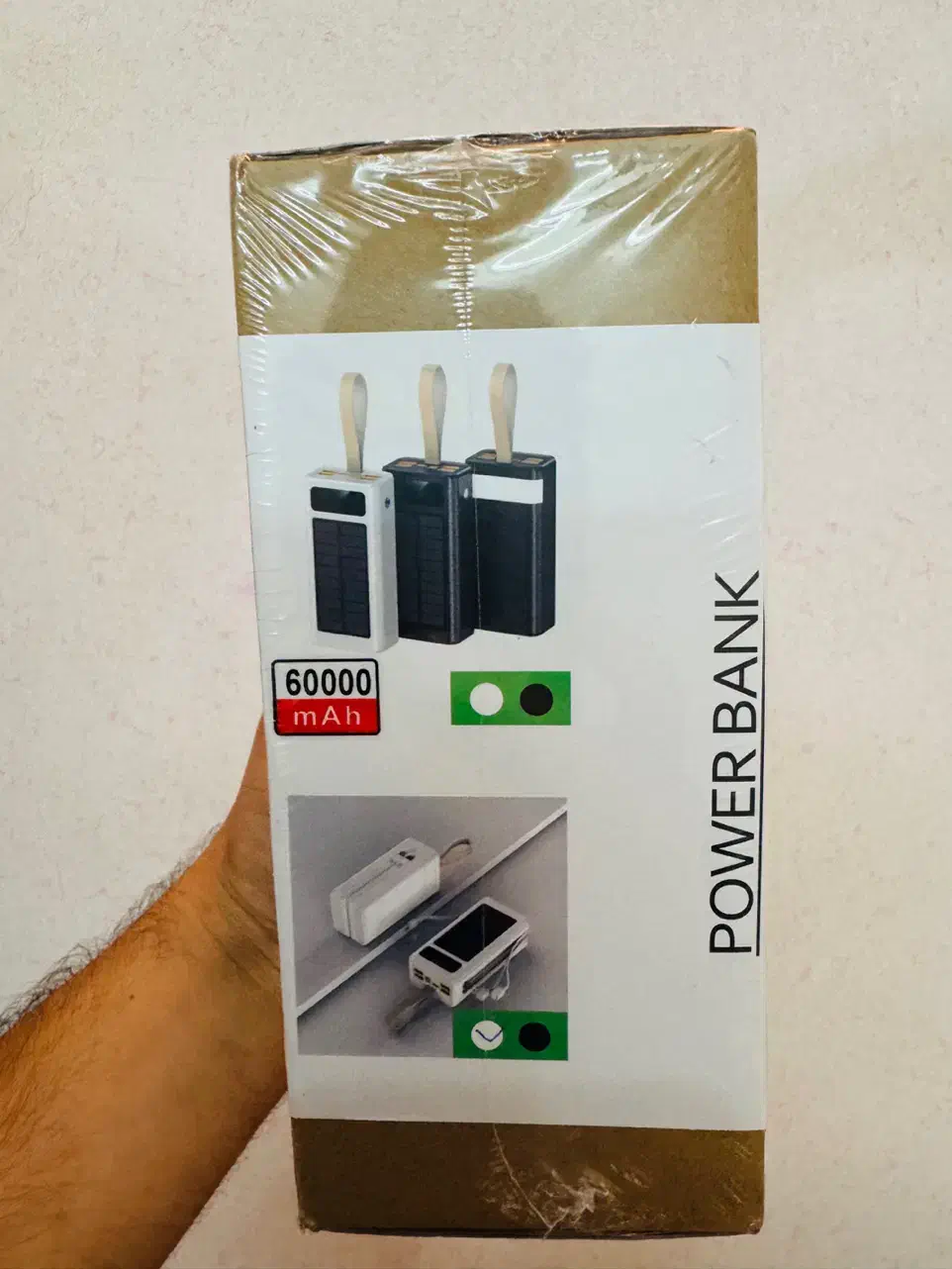 پاوربانک۶۰هزارفست شارژ باپنل خورشیدی ارسال رایگان|لوازم جانبی موبایل و تبلت|شیراز, زرهی|دیوار