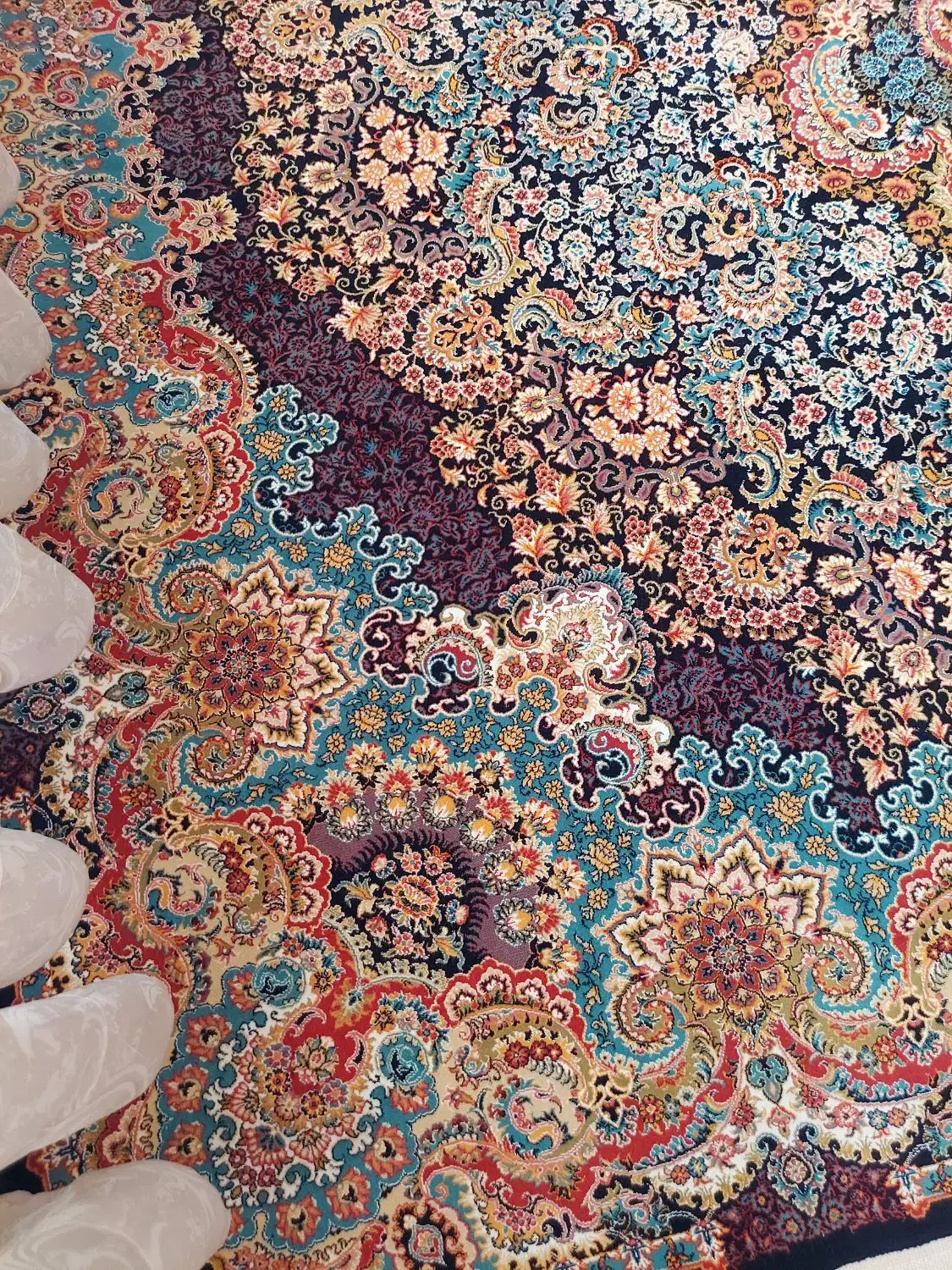 یه جفت فرش شبیه هم(یه۶ویه۹)۱۰۰۰شانه پاتریس|فرش|ورامین, ورامین|دیوار