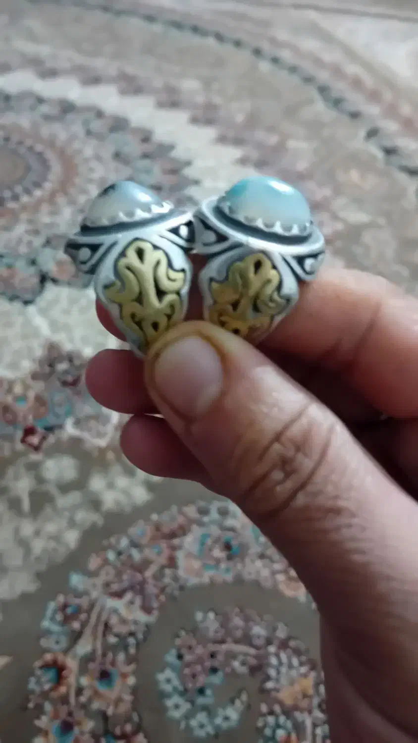 انگشتر نقره سنگش هم زنده  است|بدلیجات|ساوه, |دیوار