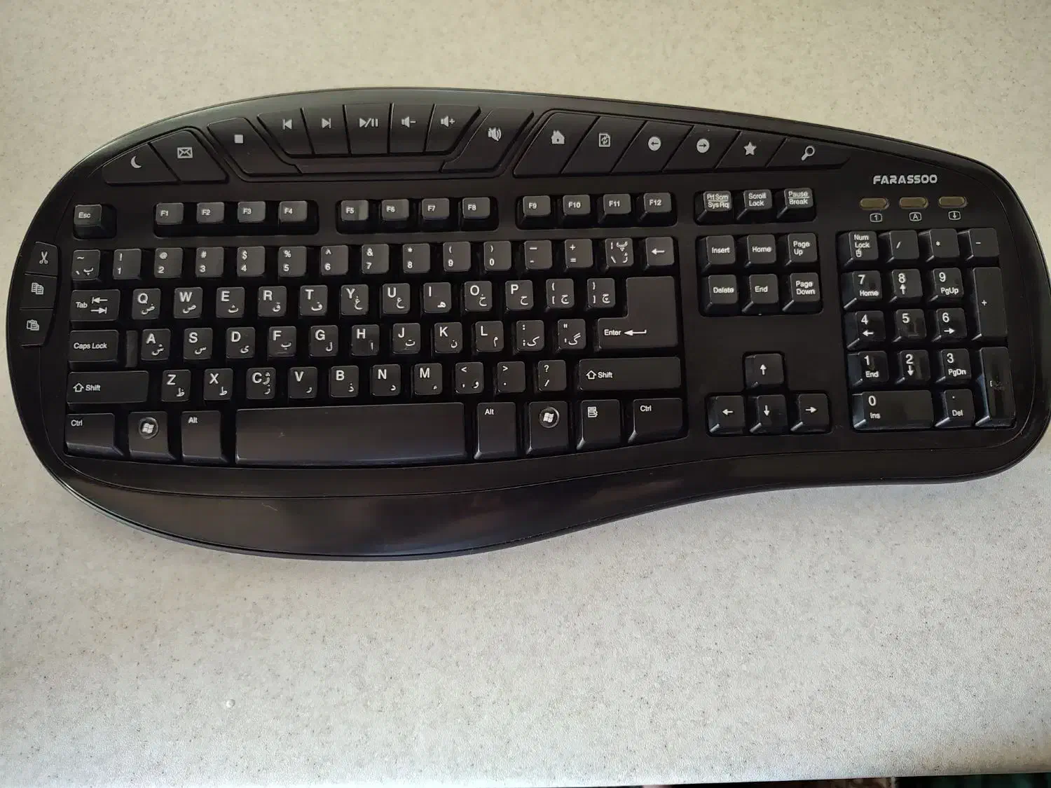 کیبورد فراسو و تسکو آکبند|قطعات و لوازم جانبی رایانه|قدس, شهر‌قدس|دیوار