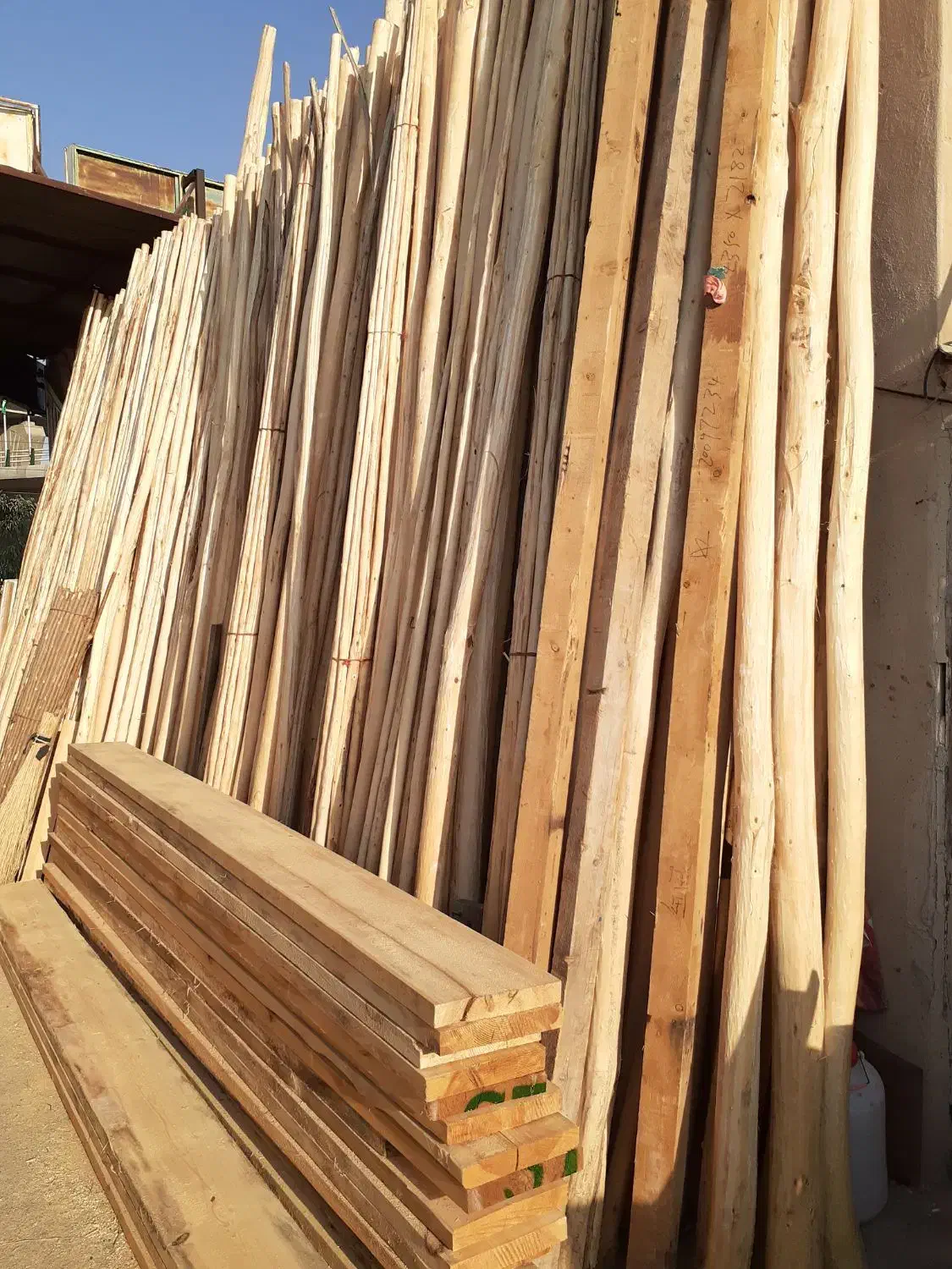 تخته بنایی ،بشکه فلزی وپلاستیکی،نردبان|مصالح و تجهیزات ساختمان|قم, حاج زینل|دیوار