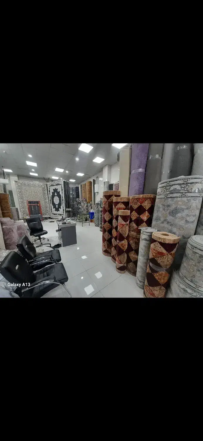 فرش ۱۲۰۰شانه طرح سبز|فرش|ساوه, |دیوار