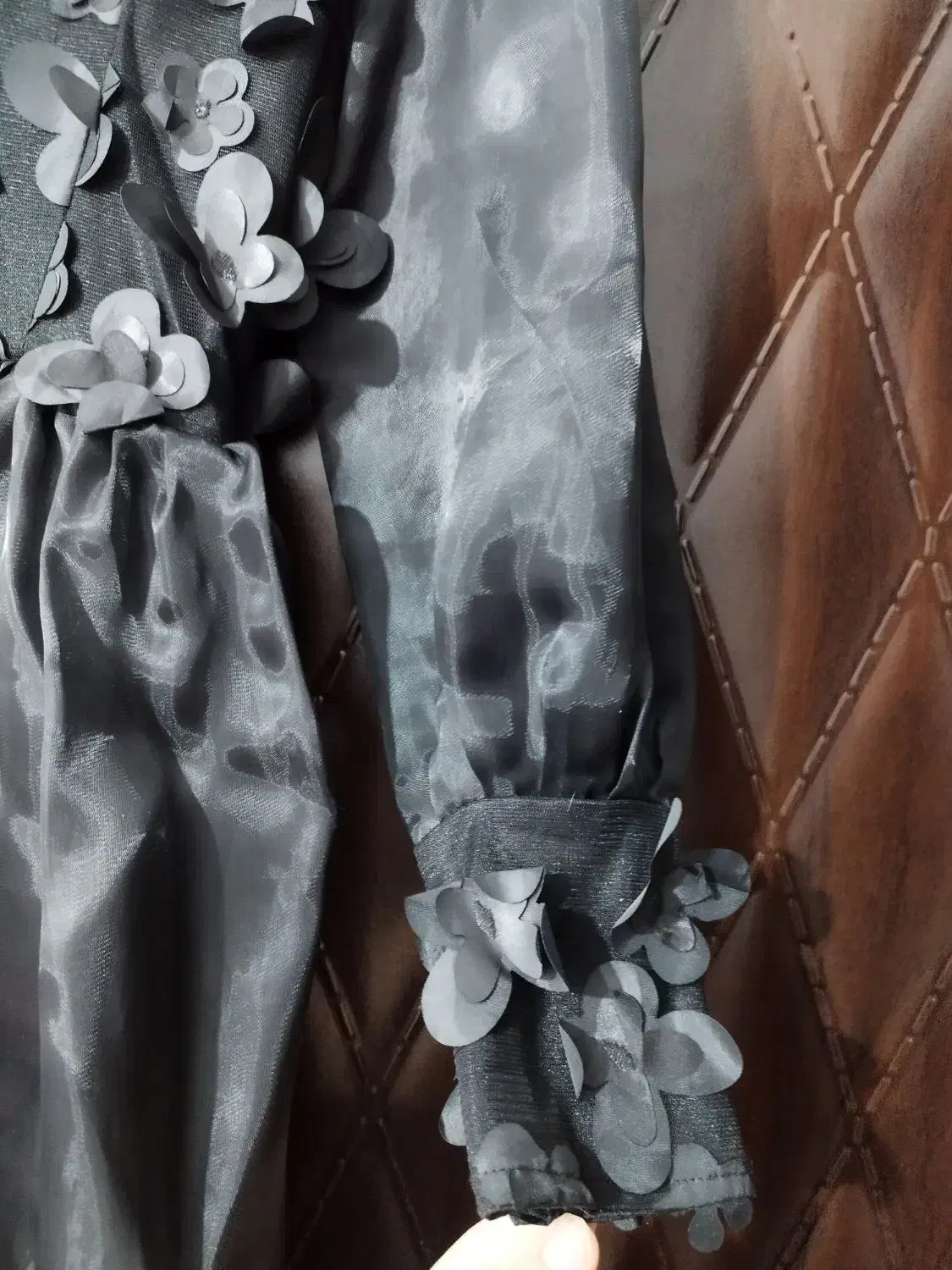 ماکسی بلند مشکی سایز ۳۸ تا ۴۰|لباس|سنندج, |دیوار