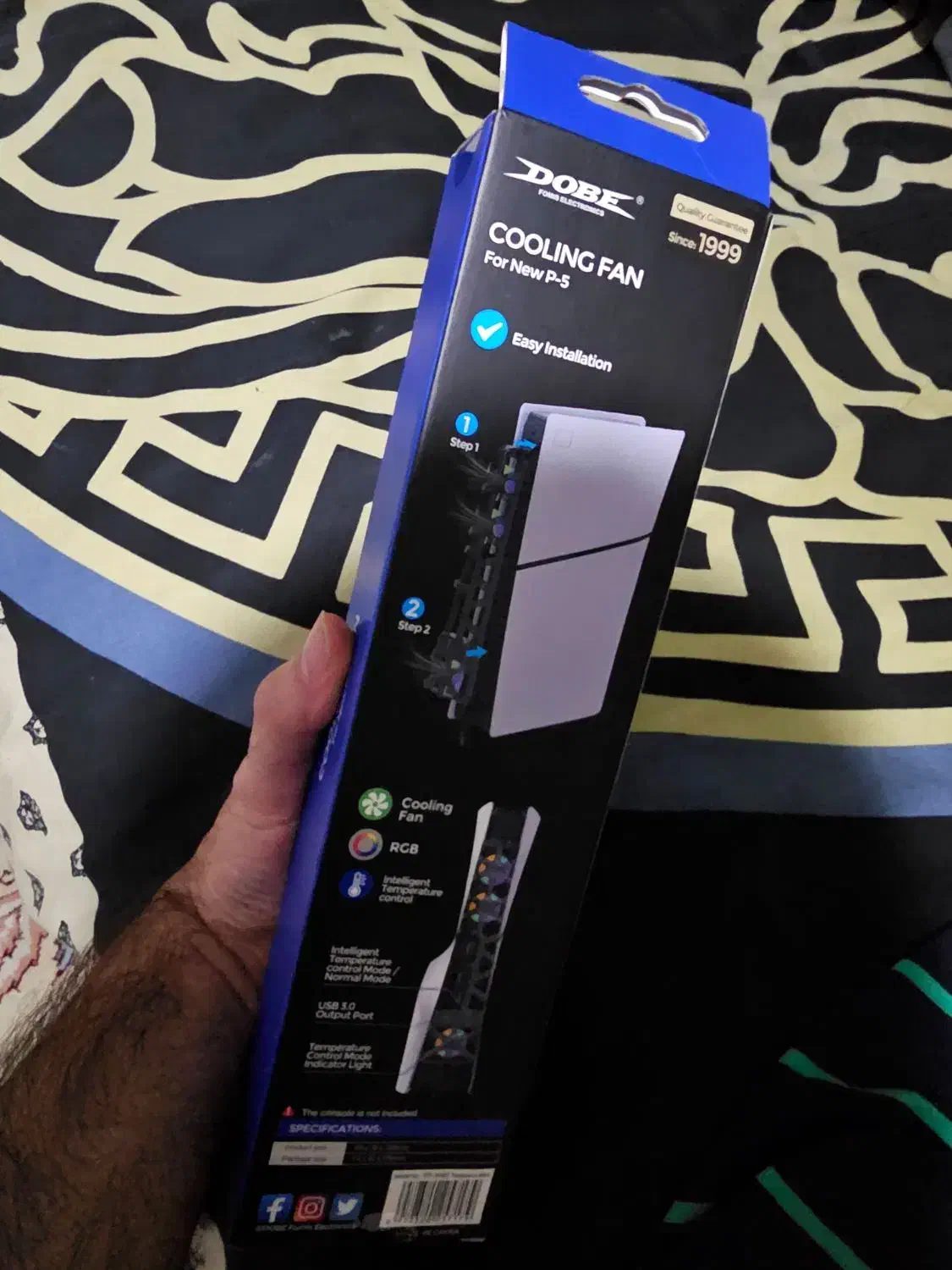 fan ps5 slim new|کنسول، بازی ویدئویی و آنلاین|تهران, نیروی هوایی (پیروزی)|دیوار