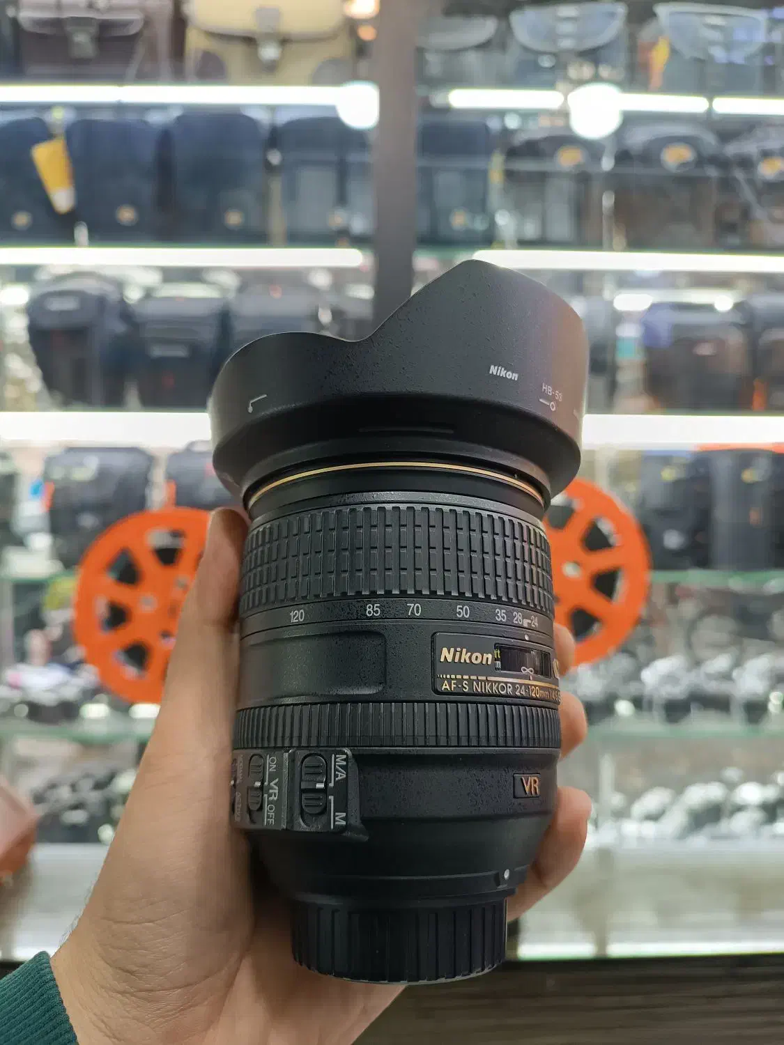 lens Nikon 24-120 nano|دوربین عکاسی و فیلم‌برداری|تهران, پامنار|دیوار