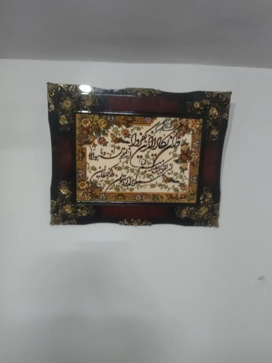 تابلو فرش ماشینی در حد نو|تابلو فرش|خوی, |دیوار