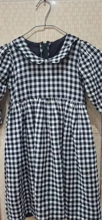 لباس بچه گانه شطرنجی یقه ببه|لباس|بندرعباس, |دیوار