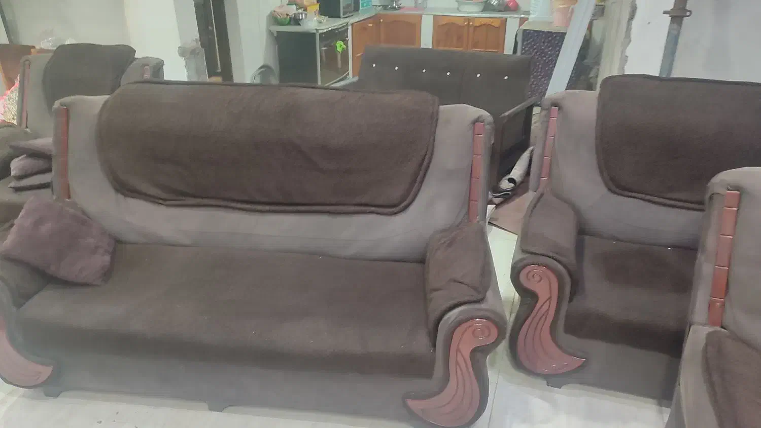 مبل ۸نفره|مبلمان خانگی و میز عسلی|محمودآباد, |دیوار