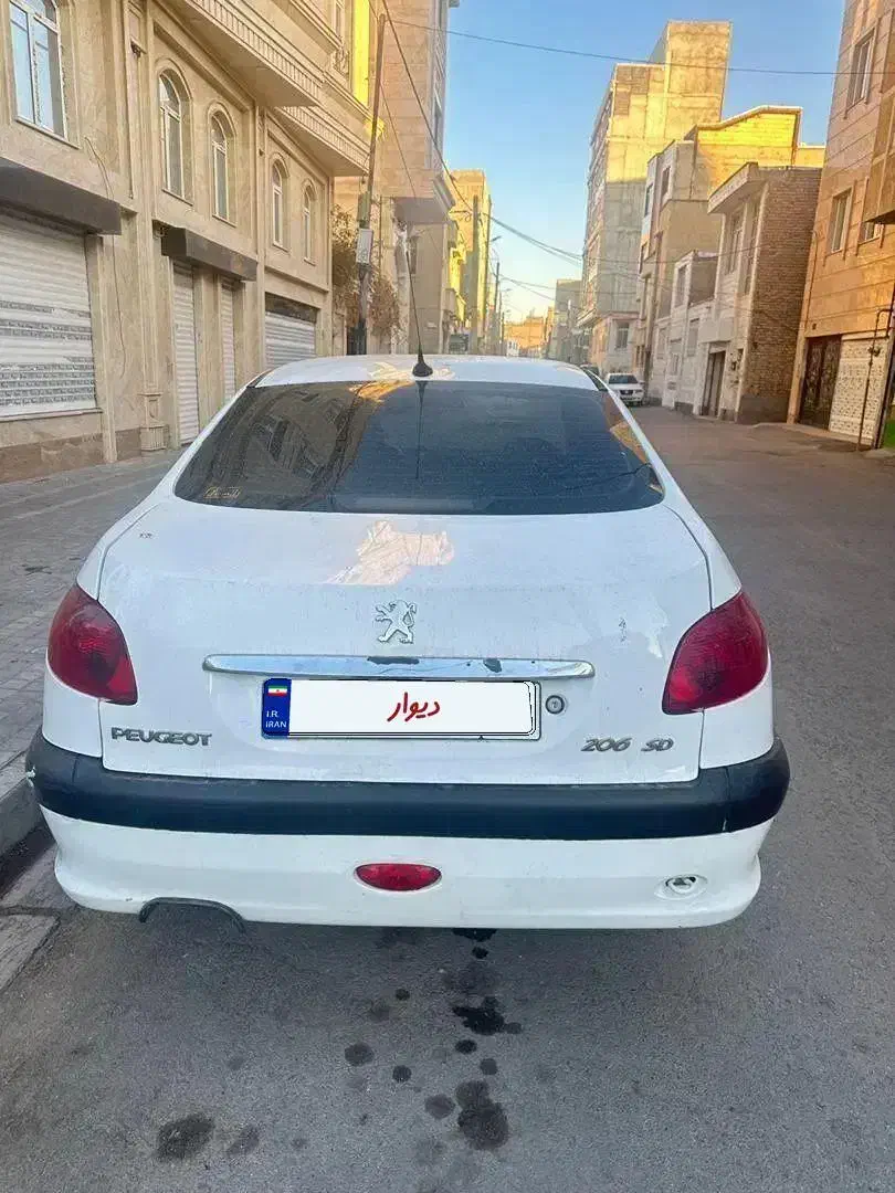 پژو ۲۰۶ SD آریان تیپ ۲|خودرو سواری و وانت|اردبیل, |دیوار