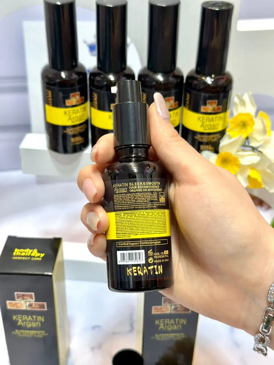 روغن کراتین آرگان اصل و تضمینی|آرایشی، بهداشتی، درمانی|شیراز, کوشک بیدک|دیوار