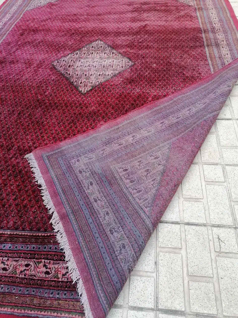 فرش دستباف بوته میر اراک  ۱۲ متری|فرش|نظرآباد, نجم آباد|دیوار