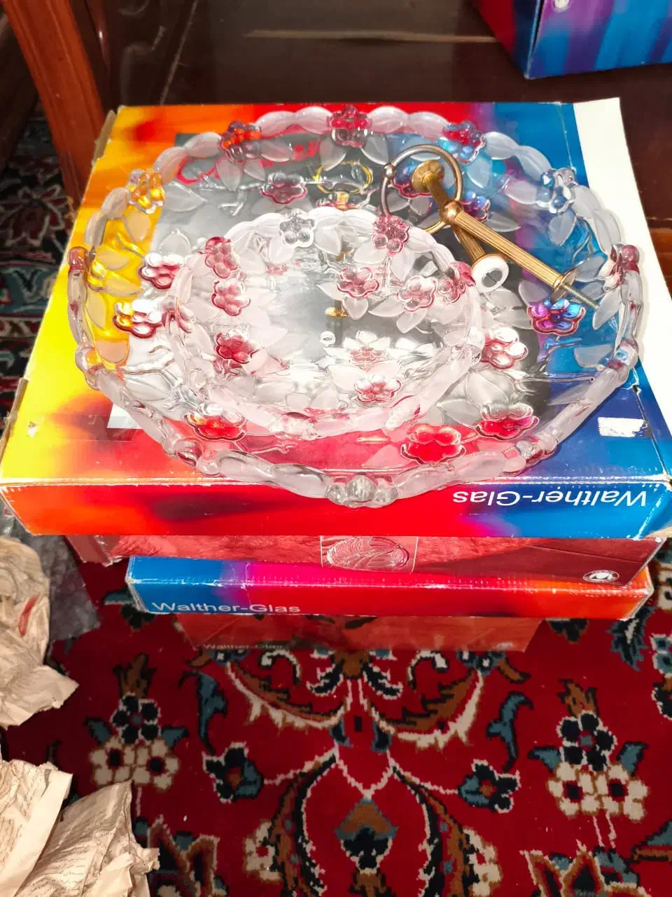 سرویس کریستال والتر گلس آلمانی|ظروف سرو و پذیرایی|اراک, |دیوار