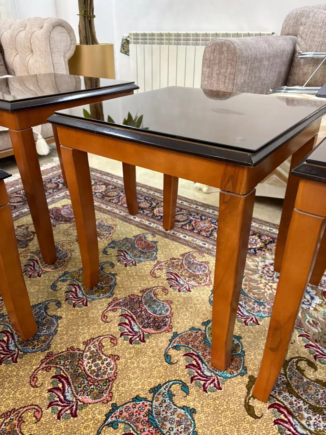 میز و ۳تا عسلی|مبلمان خانگی و میز عسلی|تهران, قاسمآباد|دیوار