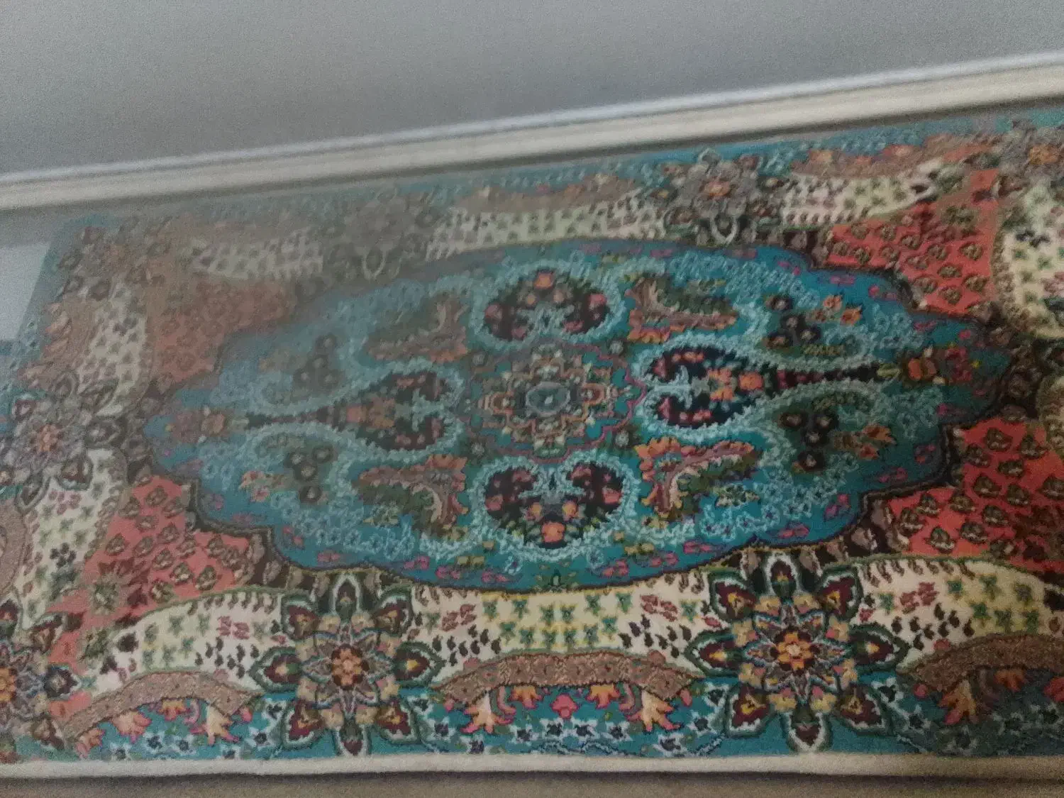 پشتی فیروزه ای|پشتی|آران و بیدگل, |دیوار