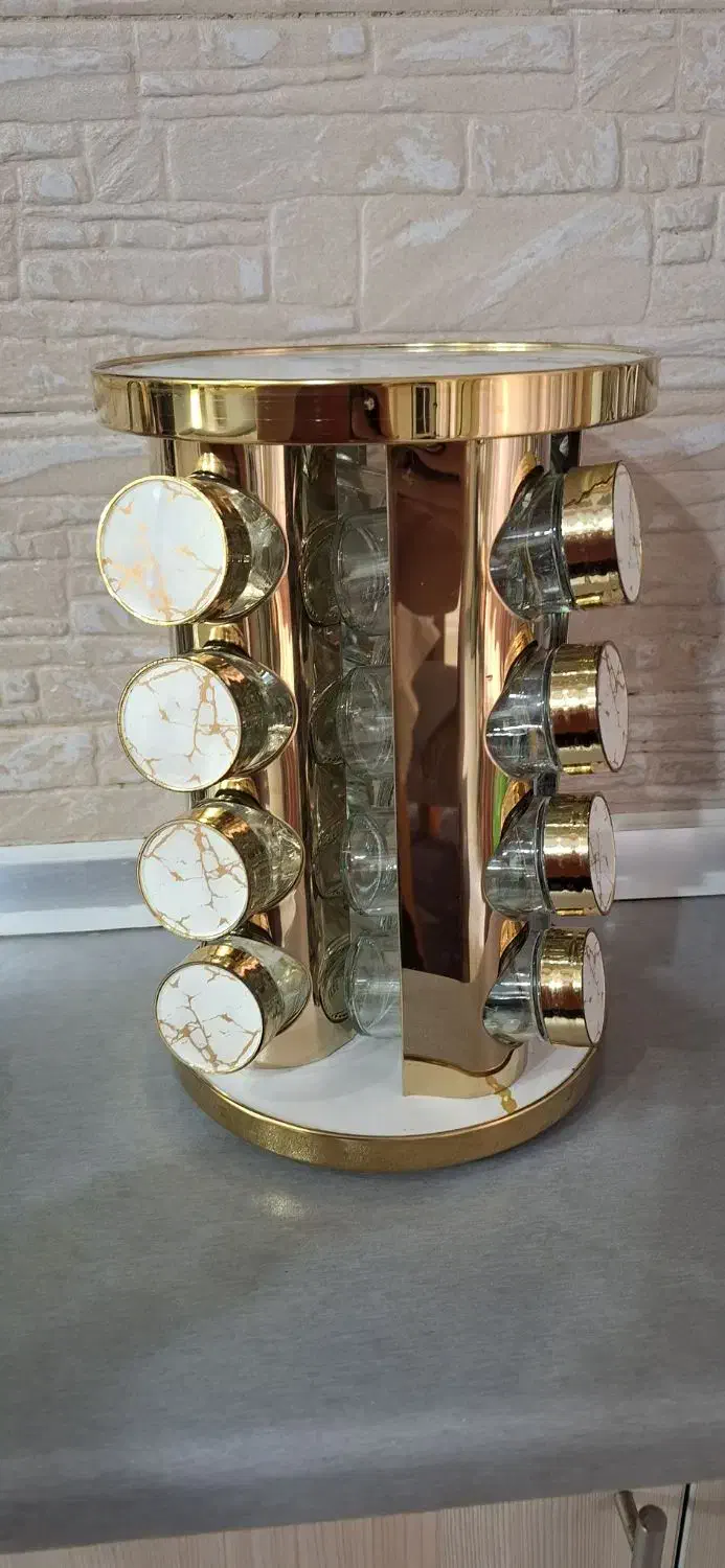 جا ادویه چرخشی|ظروف نگهدارنده، پلاستیکی، یک‌بارمصرف|تهران, علم و صنعت|دیوار