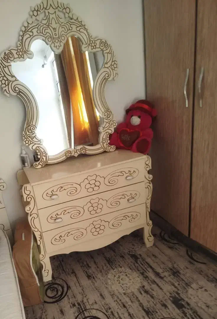 تختخواب دونفره|تخت و سرویس خواب|دورود, |دیوار