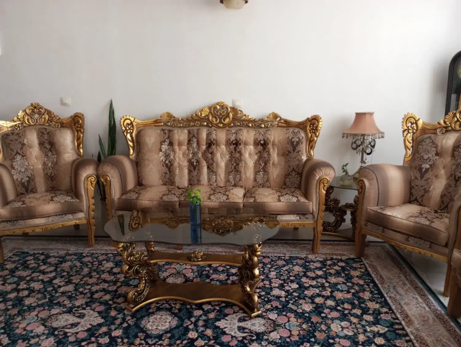 مبل استیل 9 نفره|مبلمان خانگی و میز عسلی|پاکدشت, پاکدشت (مامازند)|دیوار