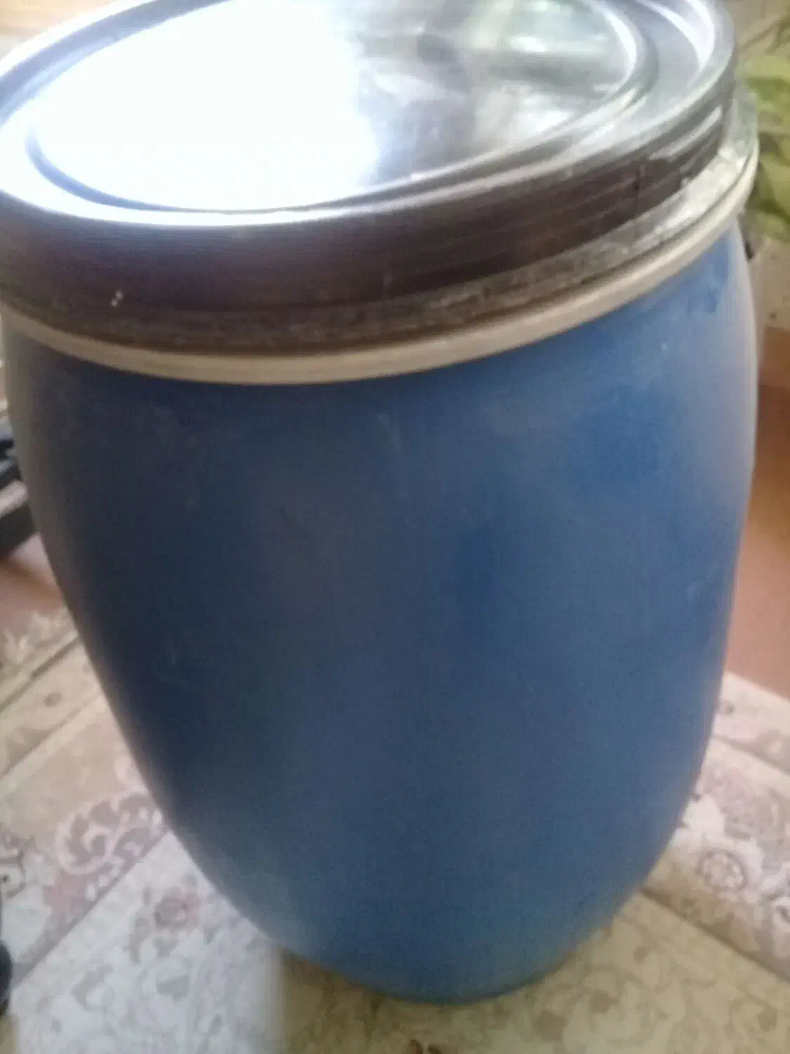 بشکه طوق دار ۱۲۰ کلیوی|ظروف نگهدارنده، پلاستیکی، یکبارمصرف|اصفهان, شیخ اشراق|دیوار