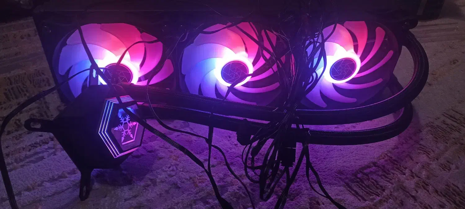 واترکولر ۳۶۰  خنک کننده سی پی یو سیلوراستون|قطعات و لوازم جانبی رایانه|تهران, اکباتان|دیوار