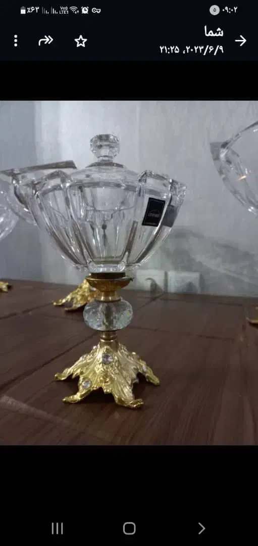 ظروف کریستال|ظروف سرو و پذیرایی|تهران, سنگلج (شاپور)|دیوار