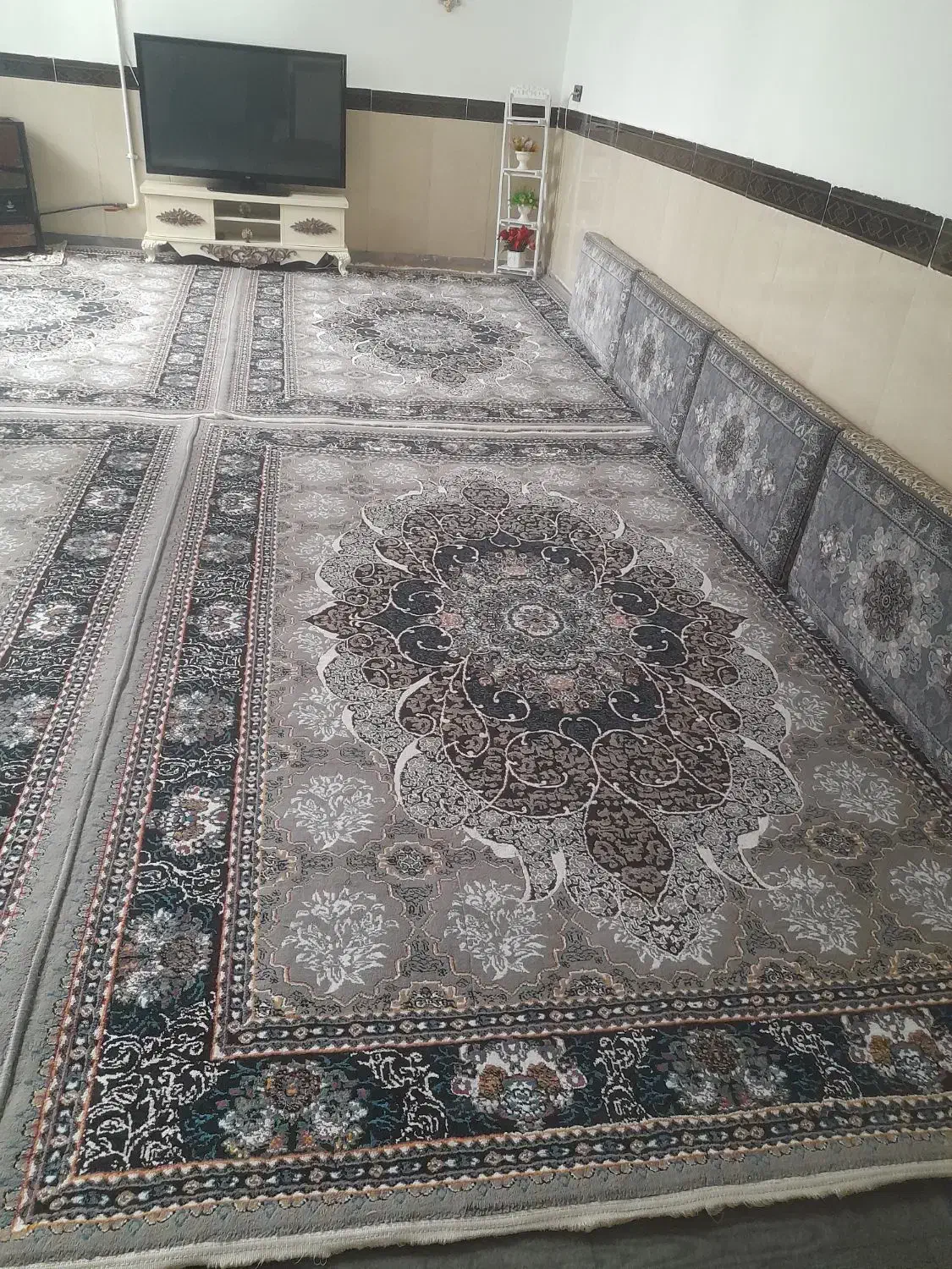 فرش  ۶متری ۴عدد جنس پلاستیک|فرش|همدان, |دیوار