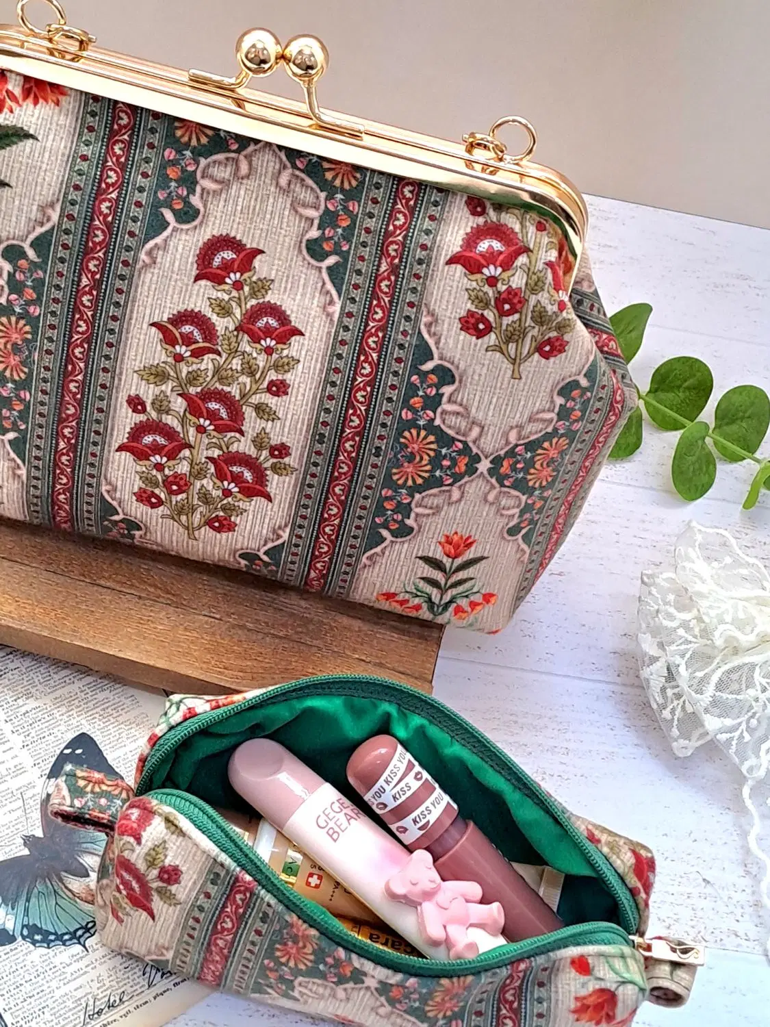 کیف مجلسی مخمل دستساز دستی/دوشی + کیف هدیه|کیف، کفش، کمربند|تهران, گلستان (شهرک راه آهن)|دیوار