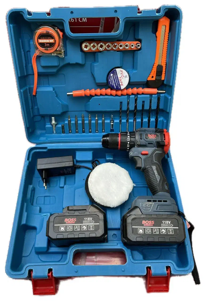 دریل شارژی براشلس ۱۱۸ ولت باس|ابزارآلات|تهران, حسنآباد|دیوار